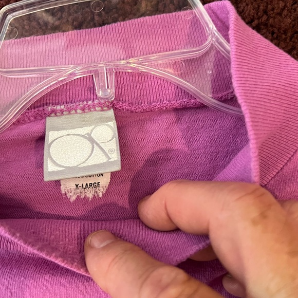 Mens Ocean Pacific long sleeved T-Shirt size XL ! A little wider collar ! - Picture 3 of 5